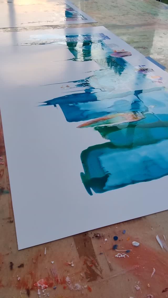 Breathe in Peace #breathe #peace #artcollector #contemporaryart #color